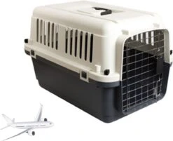 Flamingo - Hondentransportbox Nomad S - Grijs - 61 X 40 X 41 Cm -Huisdierbenodigdheden Korting 1200x975 4