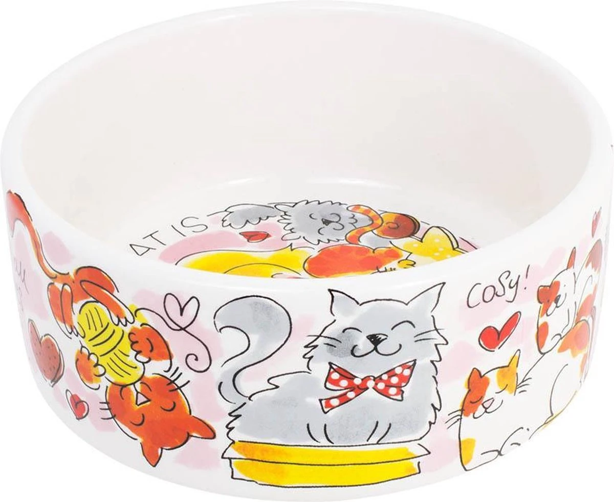 Blond Amsterdam - Kattenvoerbak - Wit - Ø 15,5 Cm 4 Blond Amsterdam - Kattenvoerbak - Wit - Ø 15,5 Cm - Image 2