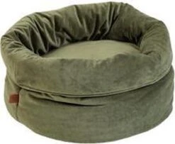 Designed By Lotte Fluco Kattenmand - Fluweel - Groen - 45x45x35 Cm -Huisdierbenodigdheden Korting 1200x988 3