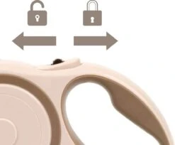 Hondenriem - Leiband Hond - Rollijn - 5 Meter - Beige - Riem Met Oprolsysteem - Hondenriem Flexi - Hondenlijn - Uitlaatriem -Huisdierbenodigdheden Korting 1200x991