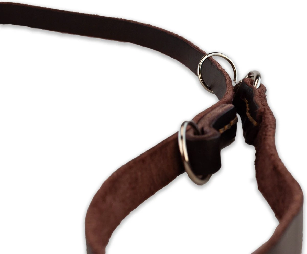 Multifunctionele Hondenriem - 220cm - Bruin - Leren Hondenriem - 100% Volnerfleer - Hondenriem Leer - Leiband Hond 8 Multifunctionele Hondenriem - 220cm - Bruin - Leren Hondenriem - 100% Volnerfleer - Hondenriem Leer - Leiband Hond - Image 6