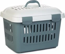 Beeztees Reismand Gulliver Midi Lichtblauw - Wit 45 X 33 X 33 Cm