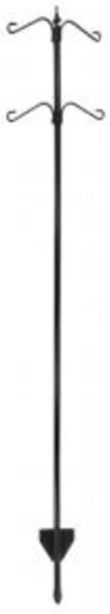 Wildbird Voederpaalsysteem - Voederhuis - 46x235 Cm Zwart