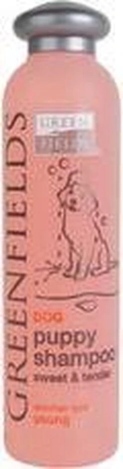 Greenfields - Milde Hondenshampoo Puppy - Zachte Shampoo Met Babypoeder Geur - Inhoud 270 Ml Of 5 Liter - 270 Ml -Huisdierbenodigdheden Korting 315x1200