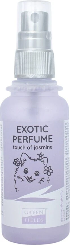 Hondenparfum Spray In 4 Geuren - Greenfields - Alchoholvrije En PH Neutrale Formule Tegen Onaangename Geurtjes - 50ml - Exotic -Huisdierbenodigdheden Korting 345x1200