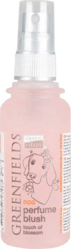 Hondenparfum Spray In 4 Geuren - Greenfields - Alchoholvrije En PH Neutrale Formule Tegen Onaangename Geurtjes - 50ml - Exotic -Huisdierbenodigdheden Korting 346x1200