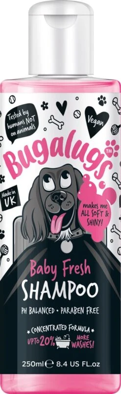Bugalugs - Vachtverzorging Hond - Baby Fresh Gift Set - Hondenshampoo - Hondenparfum - Anti-klit Spray - 650 Ml - Kerstcadeau -Huisdierbenodigdheden Korting 369x1200
