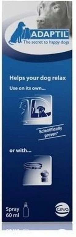 Adaptil Antistressmiddel - Transport Spray Hond - 60 Ml 33 Adaptil Antistressmiddel - Transport Spray Hond - 60 Ml -Huisdierbenodigdheden Korting 384x1200 2