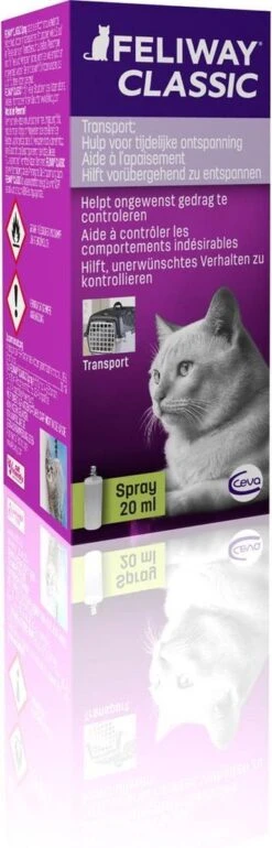Feliway Spray - Kat - 20 Ml -Huisdierbenodigdheden Korting 385x1200 1