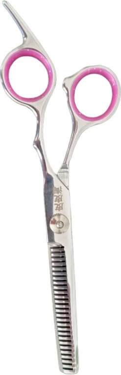 Professor Q - Professionele Effileerschaar - Uitdunschaar - Uitdunschaar Kapper RVS - Kappersschaar - Schaar - Blauw - Coupeschaar - Haar - Knipschaar - Knippen - Kapper Set - Kapper - Premium Uitdun Schaar - Ergonomisch -Huisdierbenodigdheden Korting 387x1200