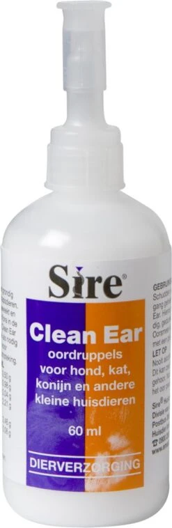 Sire Clean Ear - Oorreiniger - 60 Ml 21 Sire Clean Ear - Oorreiniger - 60 Ml -Huisdierbenodigdheden Korting 391x1200 1