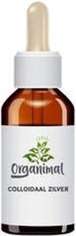 Organimal Colloïdaal Zilver Hond - 20 Ml - O.a. Bij Oog & Oorontstekingen, Hotspots En Ontsmetten Wondjes -Huisdierbenodigdheden Korting 391x1200
