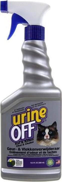 Urine Off Geur En Vlekverwijderaar Formula Spray - 1 ST à 500 ML -Huisdierbenodigdheden Korting 412x1200 2