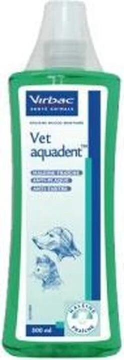Virbac Vet Aquadent Mondwater - 500 Ml -Huisdierbenodigdheden Korting 416x1200 1