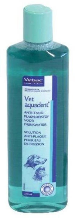 Virbac Vet Aquadent Mondwater - 500 Ml -Huisdierbenodigdheden Korting 416x1200