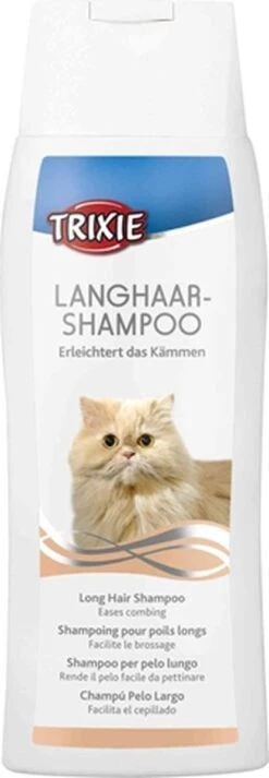 Kattenshampoo Langhaar - Trixie - Shampoo Kat - 250 Ml - Tegen Klitten - Geurende Shampoo -Huisdierbenodigdheden Korting 416x1200 4