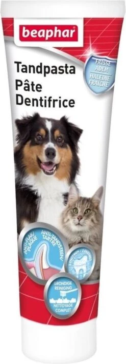 Beaphar Tandpasta - 100 Gr -Huisdierbenodigdheden Korting 418x1200 2