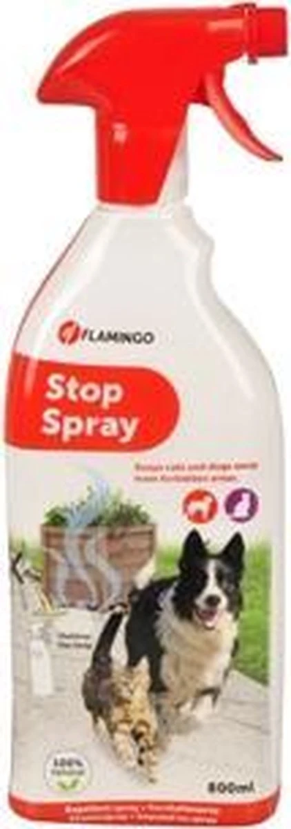 Flamingo Stop Spray Tegen Plassen Van Honden 800 Ml Antiplas 3 Flamingo Stop Spray Tegen Plassen Van Honden 800 Ml Antiplas