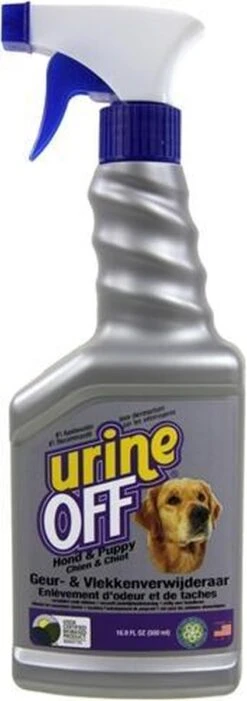 Urine Off Geur En Vlekverwijderaar Voor Hond En Puppy Urine - 1 ST à 500 ML -Huisdierbenodigdheden Korting 423x1200