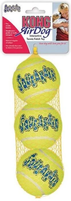 Kong Air Squacker Tennisbal - Hondenspeelgoed - Geel - M - Ø7,1 Cm -Huisdierbenodigdheden Korting 427x1200 3