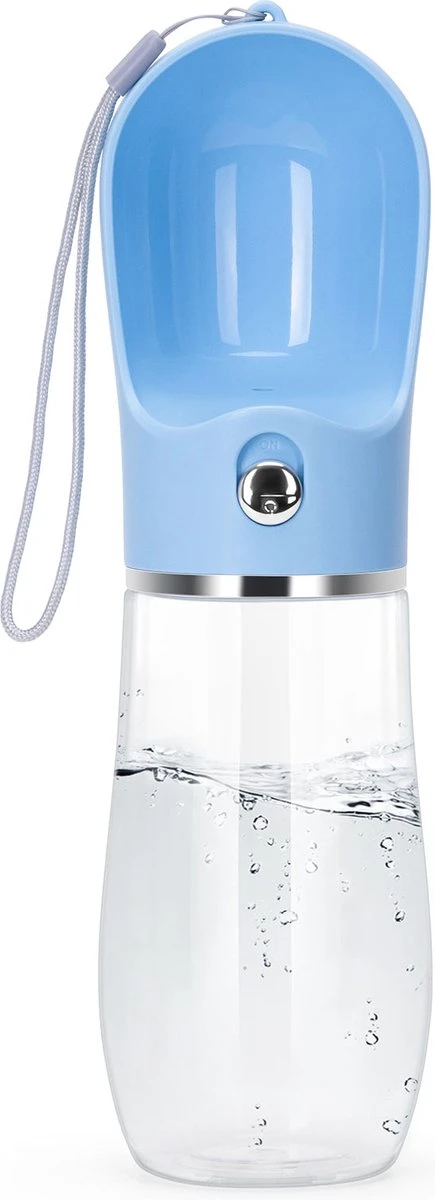 Nobleza 43B4C - Honden Waterfles - 500ml - Honden Bidon - Honden Drinkfles - Blauw 3 Nobleza 43B4C - Honden Waterfles - 500ml - Honden Bidon - Honden Drinkfles - Blauw