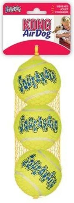 Kong Air Squacker Tennisbal - Hondenspeelgoed - Geel - M - Ø7,1 Cm -Huisdierbenodigdheden Korting 440x1200 3