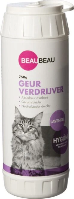 Beau Beau Kattenbak Geurverdrijver Lavendel - 750 G