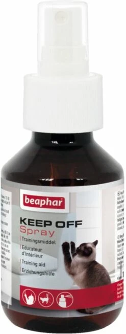 Beaphar Keep Off - Kat - 100 Ml 12 Beaphar Keep Off - Kat - 100 Ml -Huisdierbenodigdheden Korting 454x1200