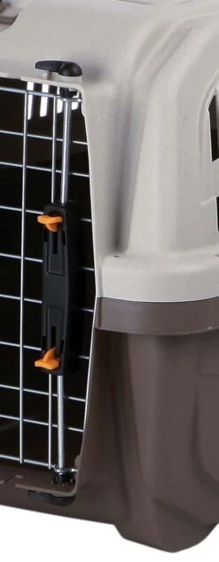 Skudo MPS Benche IATA - Transportbox - Taupe/Sand - 60x40x39 Cm 16 Skudo MPS Benche IATA - Transportbox - Taupe/Sand - 60x40x39 Cm -Huisdierbenodigdheden Korting 468x1200