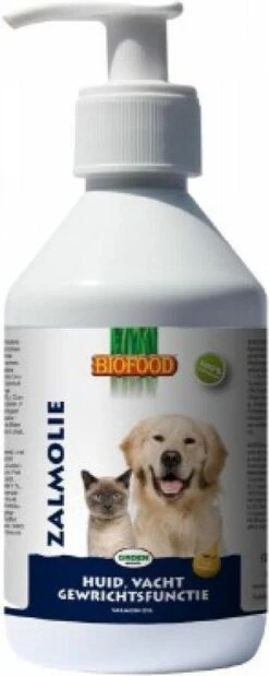 Biofood Zalmolie + Doseerpomp - 500 Ml