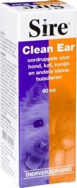 Sire Clean Ear - Oorreiniger - 60 Ml 16 Sire Clean Ear - Oorreiniger - 60 Ml -Huisdierbenodigdheden Korting 491x1200