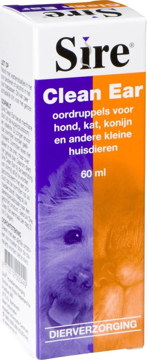 Sire Clean Ear - Oorreiniger - 60 Ml 5 Sire Clean Ear - Oorreiniger - 60 Ml - Image 3