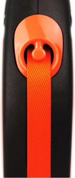 Flexi New Neon Tape - Hondenriem - Zwart/Oranje - M - 5 M - (<25 Kg) -Huisdierbenodigdheden Korting 509x1200 1