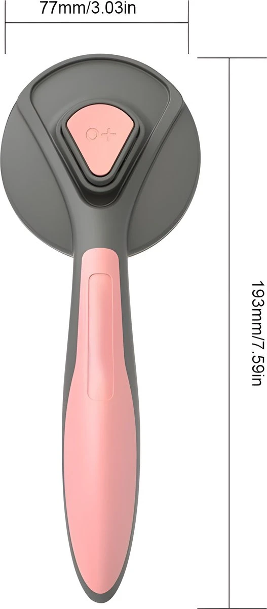 Pakeway T9 - Kattenborstel - Zelfreinigende Kattenkam - Roze - Massageborstel - 19,3 Cm 5 Pakeway T9 - Kattenborstel - Zelfreinigende Kattenkam - Roze - Massageborstel - 19,3 Cm - Image 3