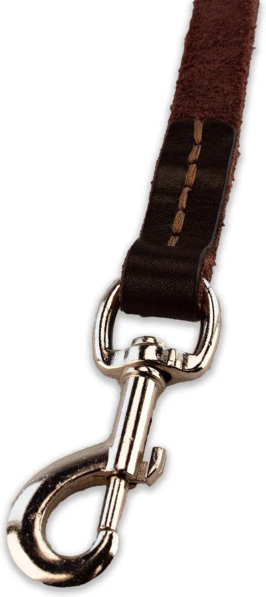 Multifunctionele Hondenriem - 220cm - Bruin - Leren Hondenriem - 100% Volnerfleer - Hondenriem Leer - Leiband Hond 5 Multifunctionele Hondenriem - 220cm - Bruin - Leren Hondenriem - 100% Volnerfleer - Hondenriem Leer - Leiband Hond - Image 3