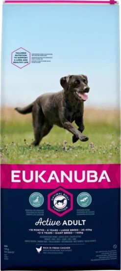 Eukanuba Dog Adult - Large Breed - Kip - Hondenvoer - 12 Kg -Huisdierbenodigdheden Korting 539x1200 1