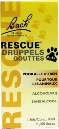 Bach Rescue Remedy Pets Druppels - Dieren Antistressmiddel - 10 Ml 7 Bach Rescue Remedy Pets Druppels - Dieren Antistressmiddel - 10 Ml -Huisdierbenodigdheden Korting 554x1200 1