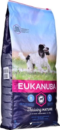 Eukanuba Dog Mature & Senior - Medium Breed - Kip - Hondenvoer - 15 Kg -Huisdierbenodigdheden Korting 557x1200 1
