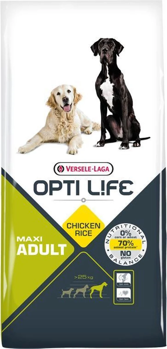 VERSELE-LAGA Versele Laga Opti Life Adult Maxi - Hondenvoer - 12,5 Kg 3 VERSELE-LAGA Versele Laga Opti Life Adult Maxi - Hondenvoer - 12,5 Kg