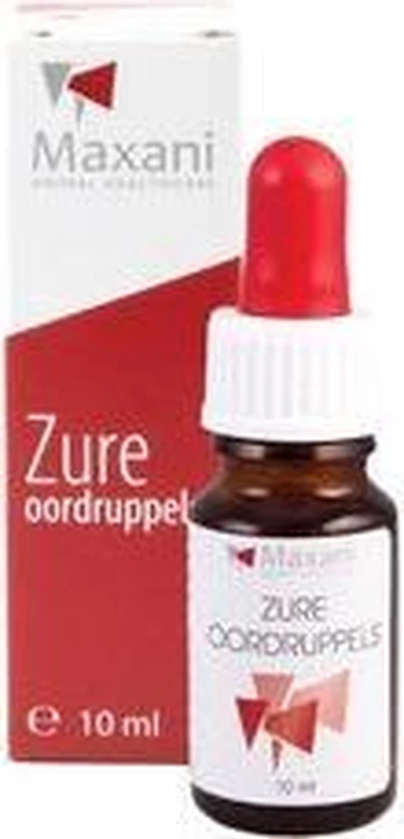 Maxani Zure Oordruppels - 10 Ml 3 Maxani Zure Oordruppels - 10 Ml
