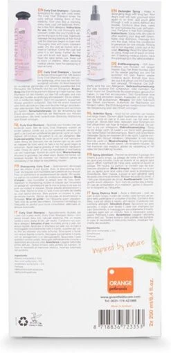 Greenfields Labradoodle Vacht Verzorgingsset - Shampoo En Anti-Klit Spray Voor Langharige Of Krullende Vacht -Huisdierbenodigdheden Korting 582x1200