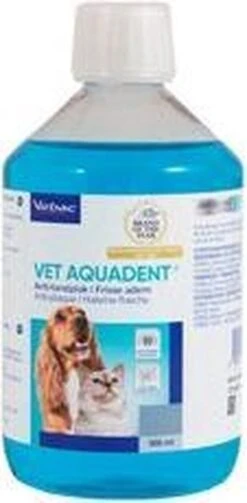 Virbac Vet Aquadent Mondwater - 500 Ml -Huisdierbenodigdheden Korting 589x1200 5