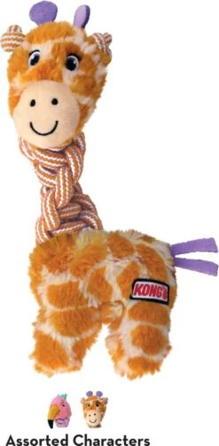 KONG Knots Twists – Hondenspeelgoed Met Touw – Kauwspeeltje – Flostouw – Exta Sterk – Met Pieper - Md/Lg -Huisdierbenodigdheden Korting 590x1200 1