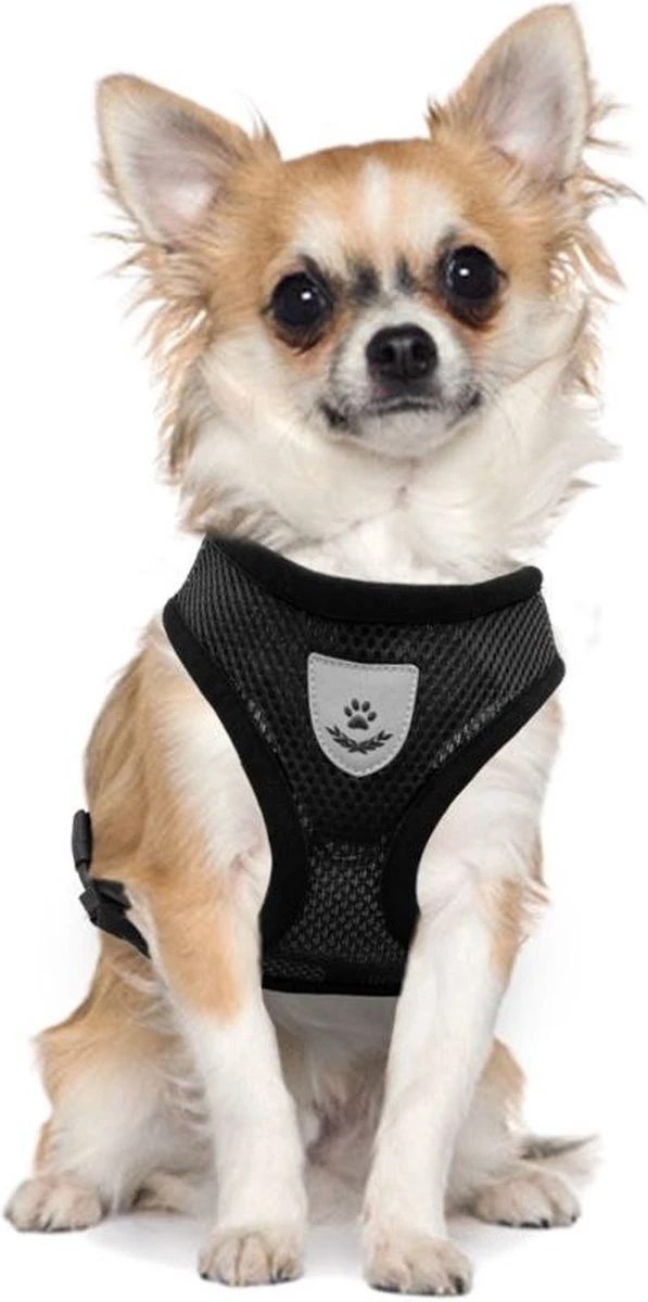 Ease Store Kattentuigje – Maat L – Met Looplijn – Kittentuigje – Dierentuigje – Hondentuigje – Reflecterend – Zwart 6 Ease Store Kattentuigje – Maat L – Met Looplijn – Kittentuigje – Dierentuigje – Hondentuigje – Reflecterend – Zwart - Image 4