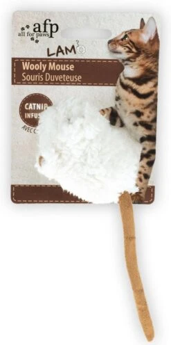 All For Paws Catnip Wooly Mouse -Huisdierbenodigdheden Korting 598x1200 4