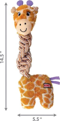 KONG Knots Twists – Hondenspeelgoed Met Touw – Kauwspeeltje – Flostouw – Exta Sterk – Met Pieper - Md/Lg -Huisdierbenodigdheden Korting 599x1200