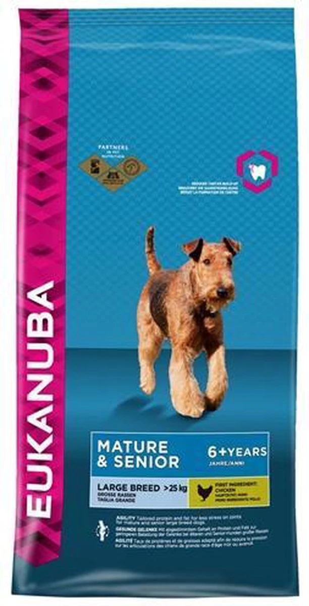 Eukanuba Dog Mature & Senior - Large Breed - Kip - Hondenvoer - 12 Kg 10 Eukanuba Dog Mature & Senior - Large Breed - Kip - Hondenvoer - 12 Kg - Afbeelding 8