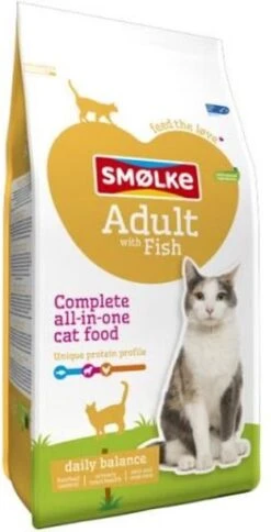 Smolke Adult Fish & Rice 4 Kg - Kat -Huisdierbenodigdheden Korting 612x1200 3