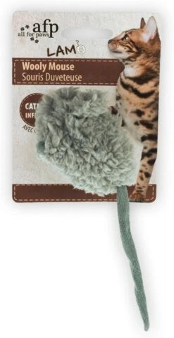 All For Paws Catnip Wooly Mouse -Huisdierbenodigdheden Korting 617x1200