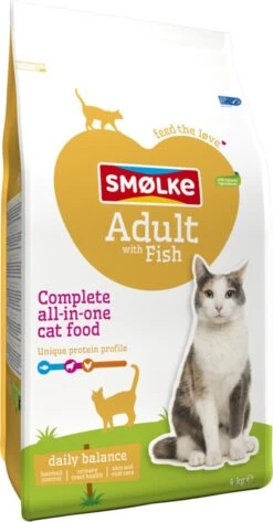 Smolke Adult Fish & Rice 4 Kg - Kat -Huisdierbenodigdheden Korting 626x1200 7